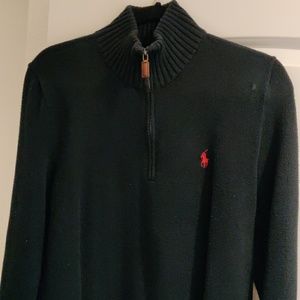 Ralph Lauren Zip Mock Sweater